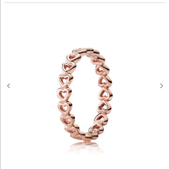 Pandora Stackable Heart Ring | Poshmark